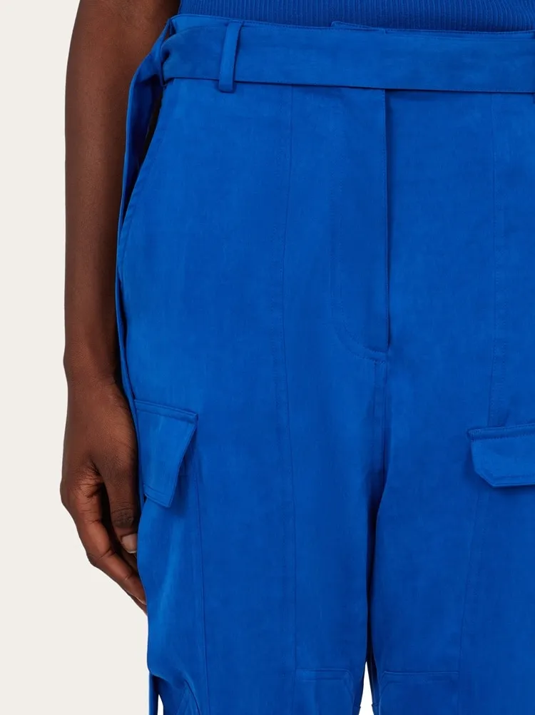 Belted Cargo Trousers