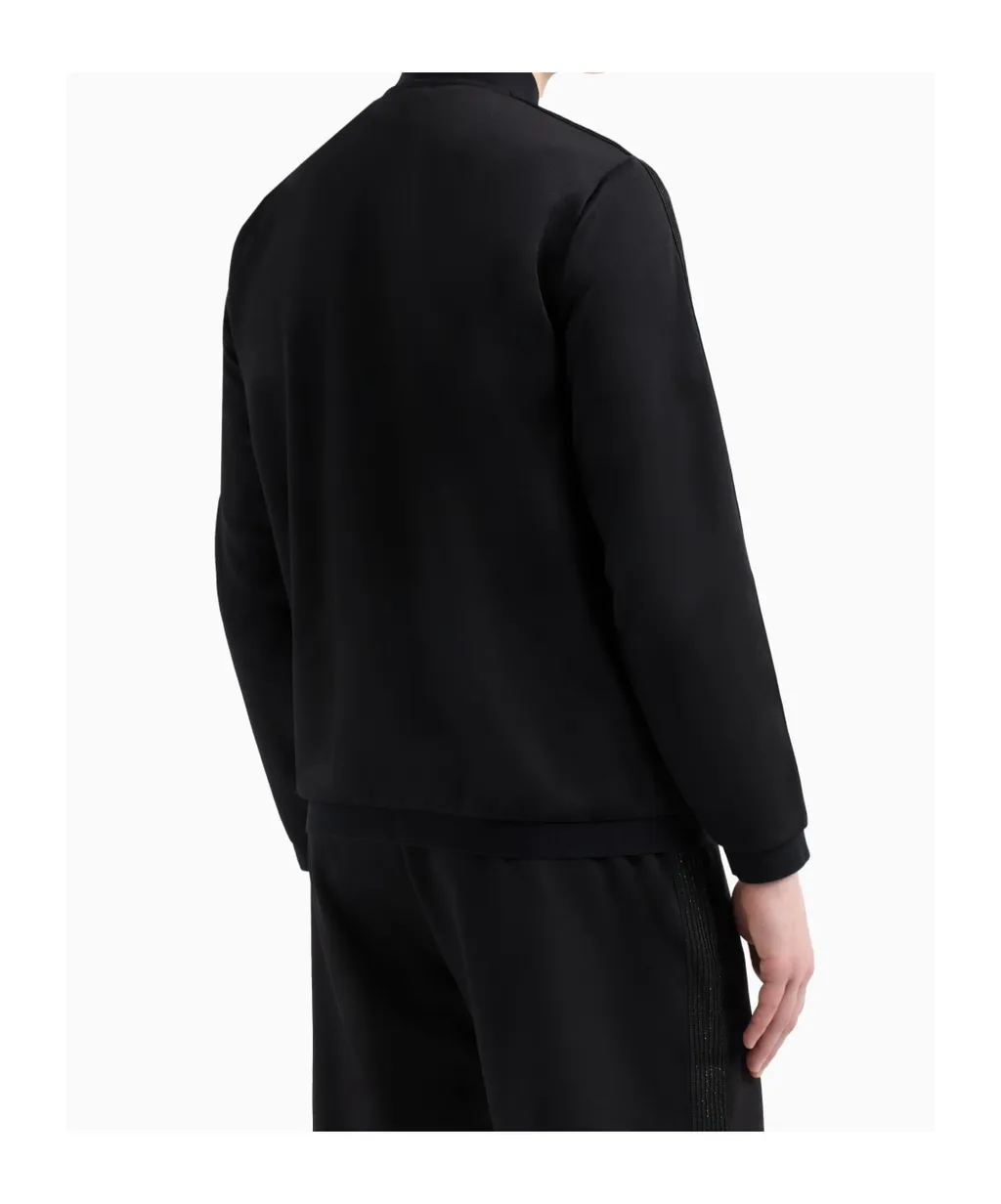 Gold Label Zip-Up Sweatshirt In Stretch Technical Twill