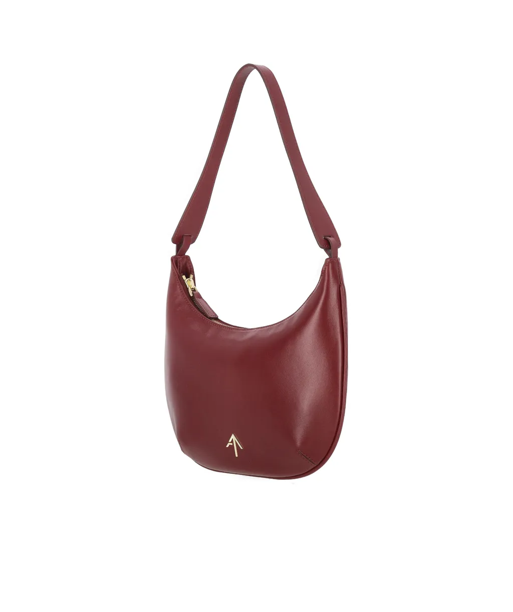 Manu Atelier Logo Plaque Shoulder Bag