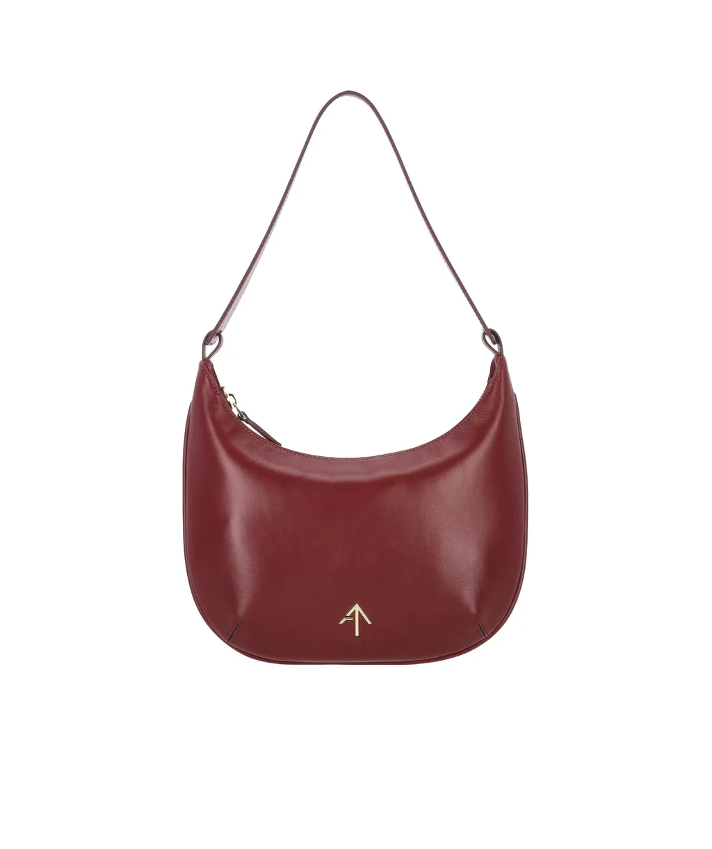 Manu Atelier Logo Plaque Shoulder Bag