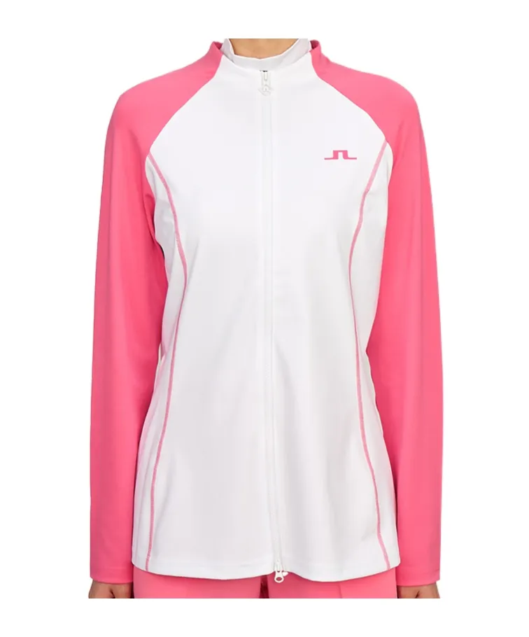 Zippered Long-Sleeved Casual Jacket