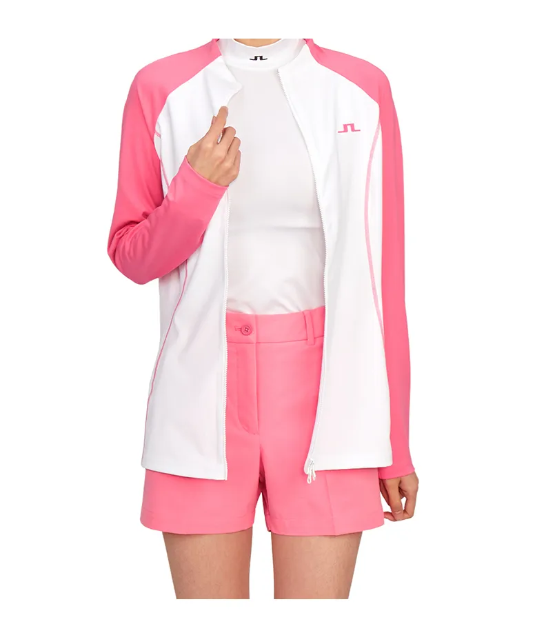 Zippered Long-Sleeved Casual Jacket