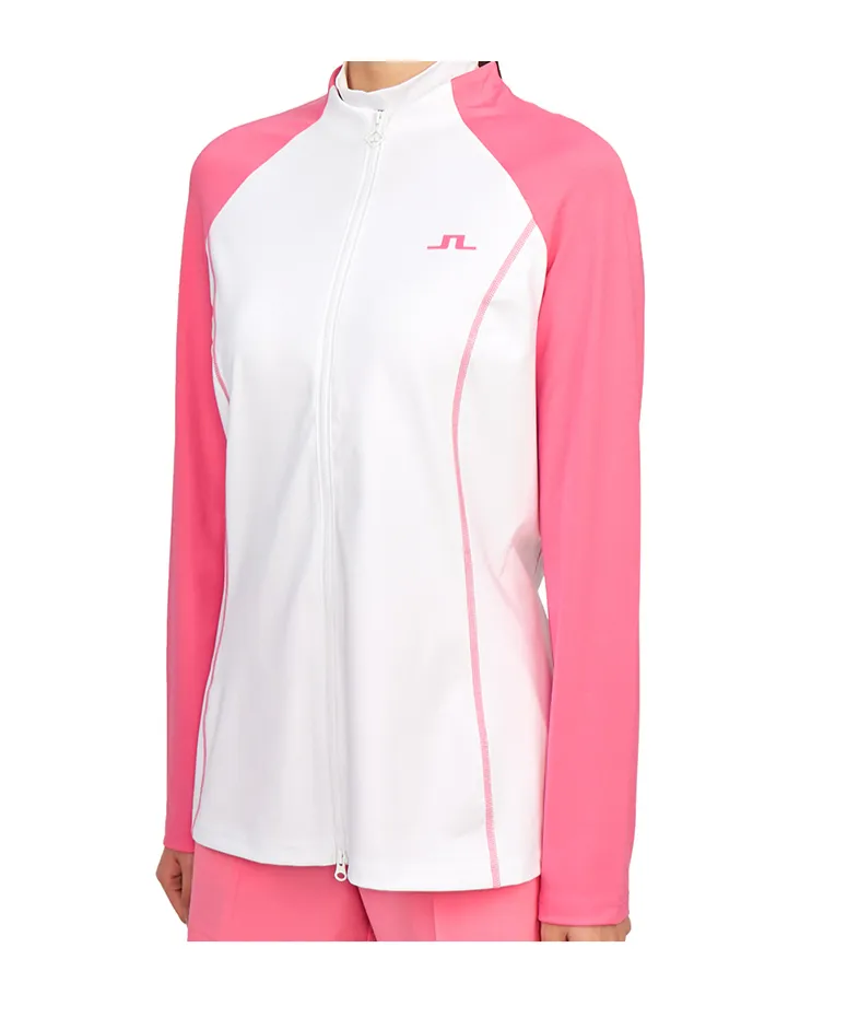 Zippered Long-Sleeved Casual Jacket
