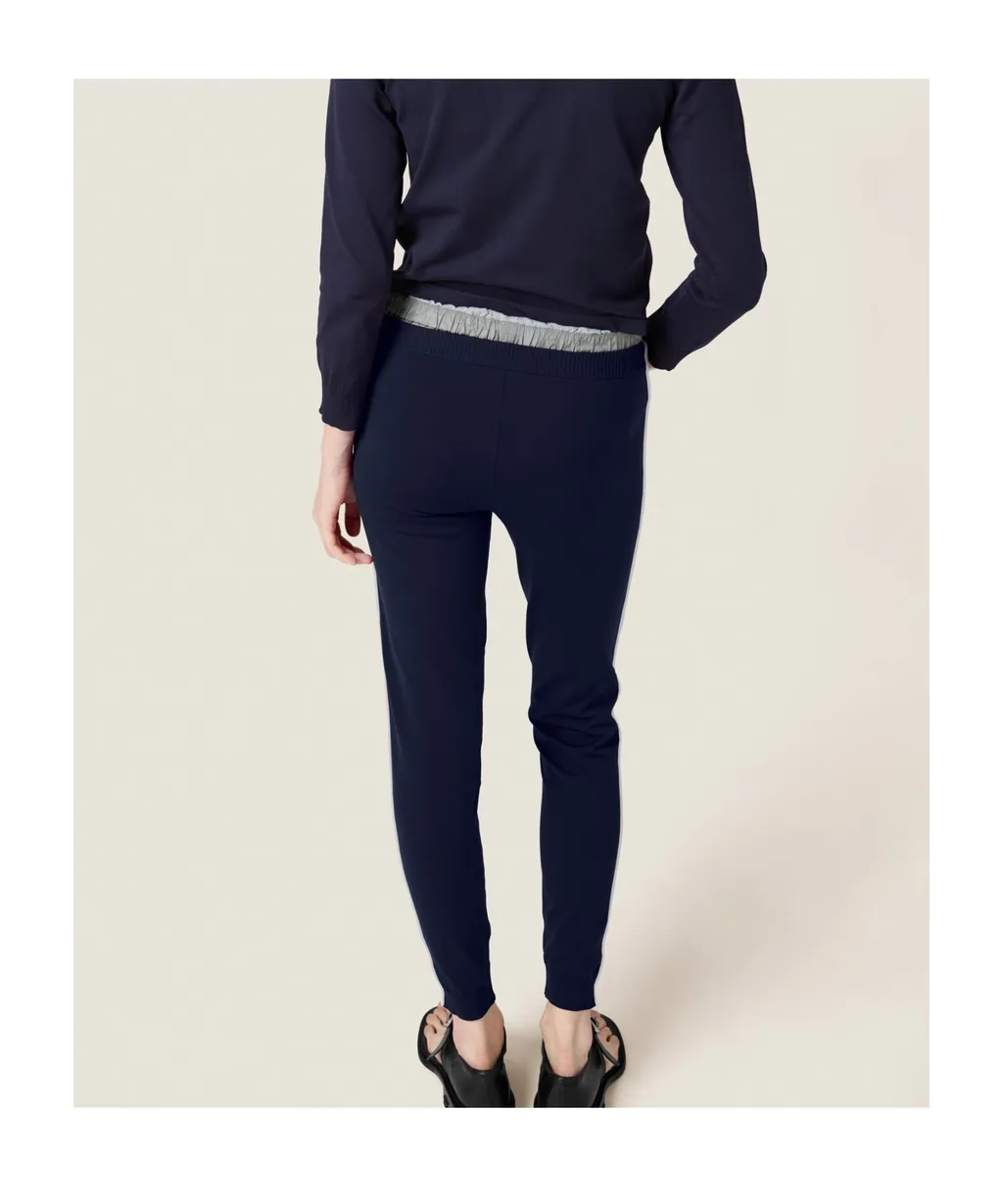 Miu Miu Elasticated Waistband Slim-Fit Trousers