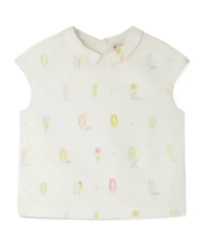 Bonpoint Elivia Ice-Cream Motif Blouse