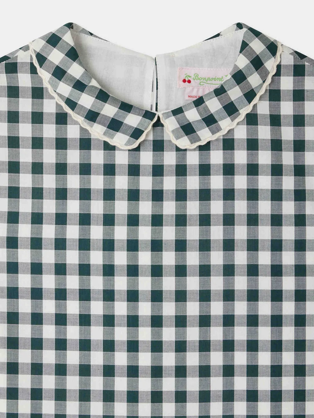Bonpoint Elivia Checked Blouse