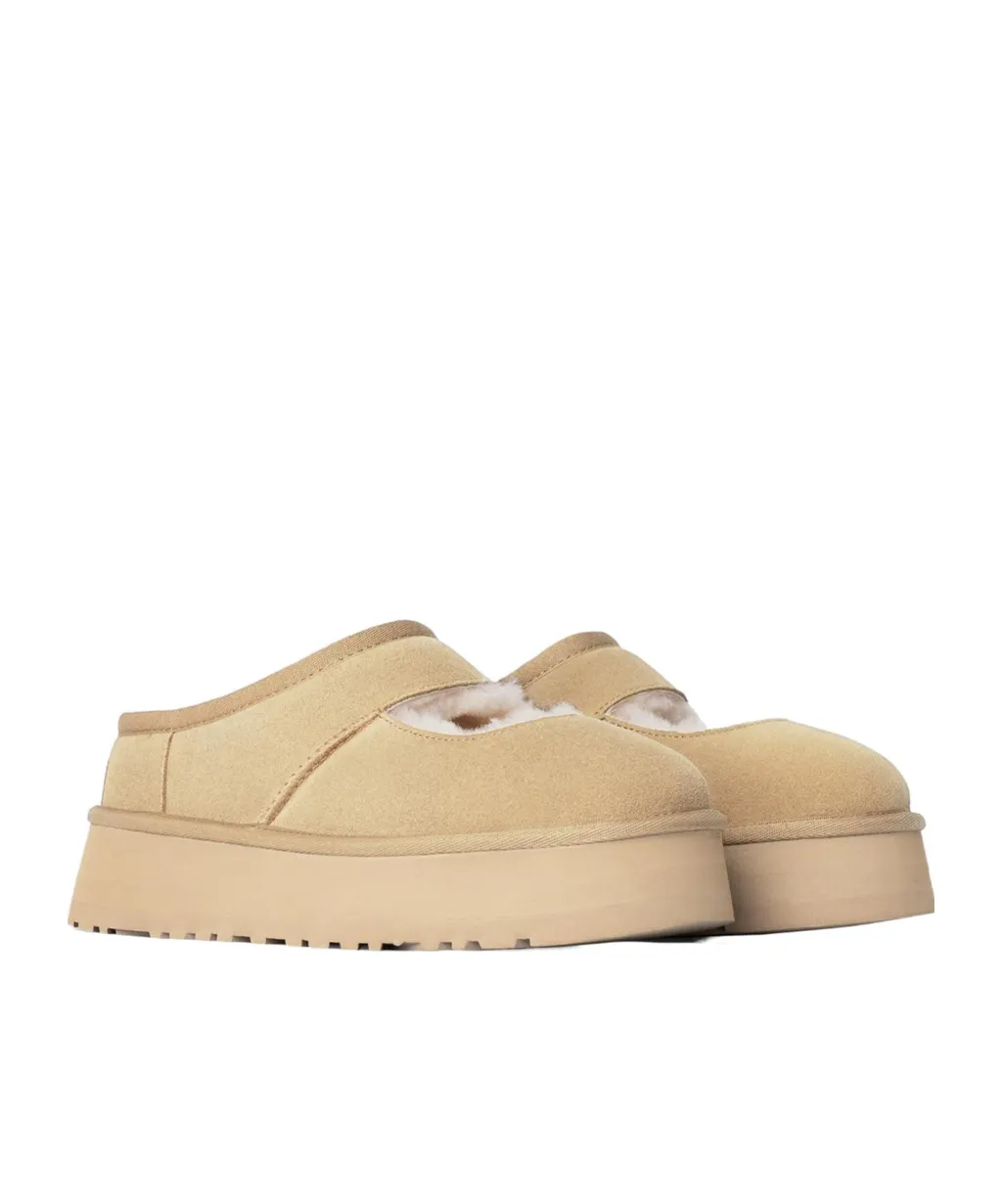 Ugg Bea Cut-Out Detailed Slip-On Slippers