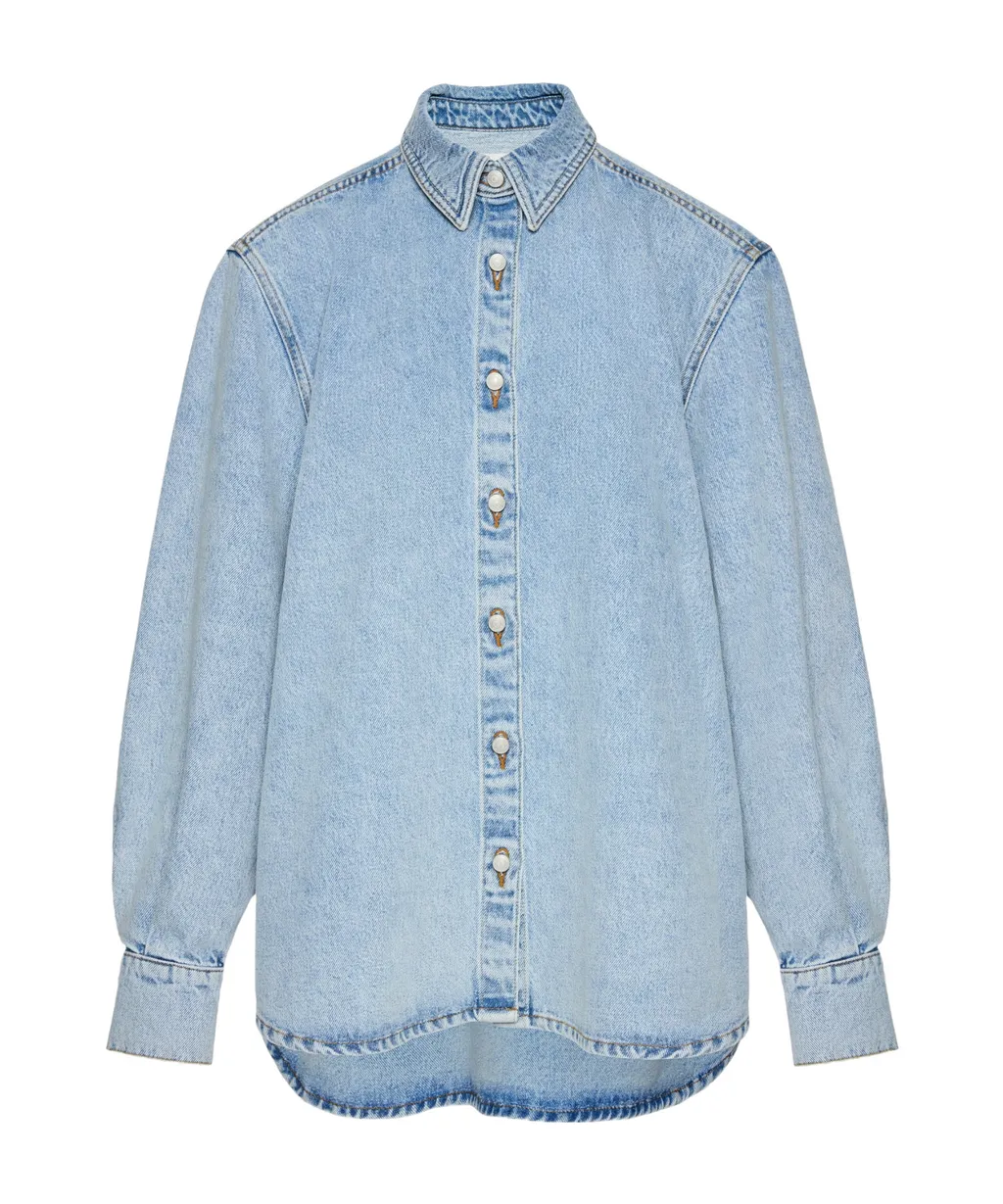 Oversized Denim Shirt