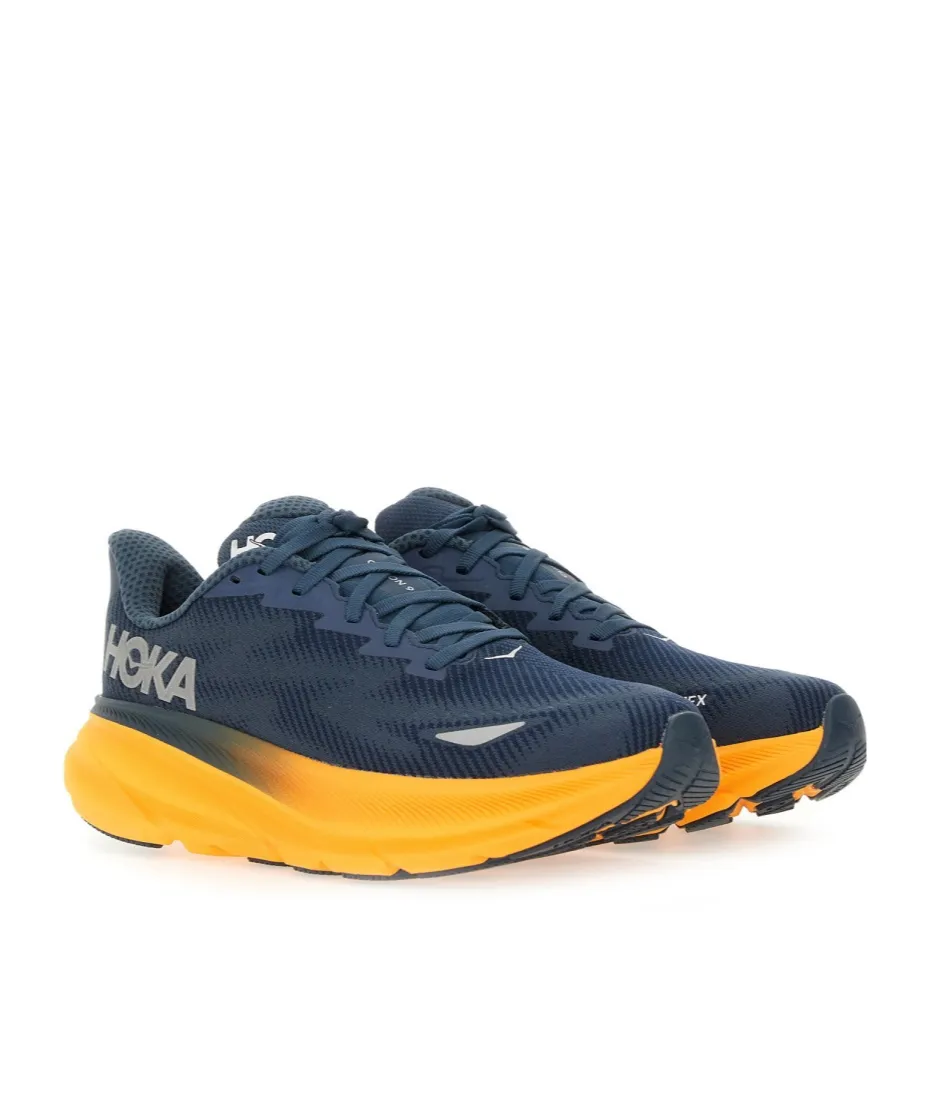 Hoka One One Clifton 9 Gtx Logo-Printed Sneakers