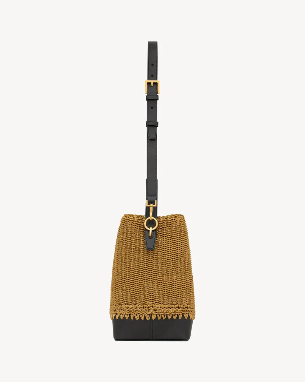 Saint Laurent Le 37 Logo Plaque Bucket Bag