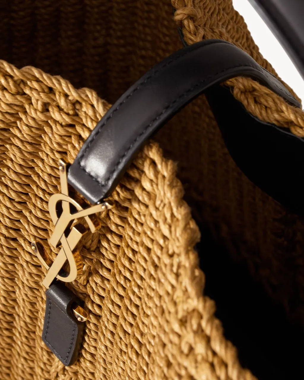 Saint Laurent Le 37 Logo Plaque Bucket Bag