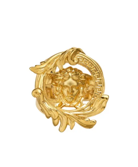 Versace Medusa Head Motif Ring