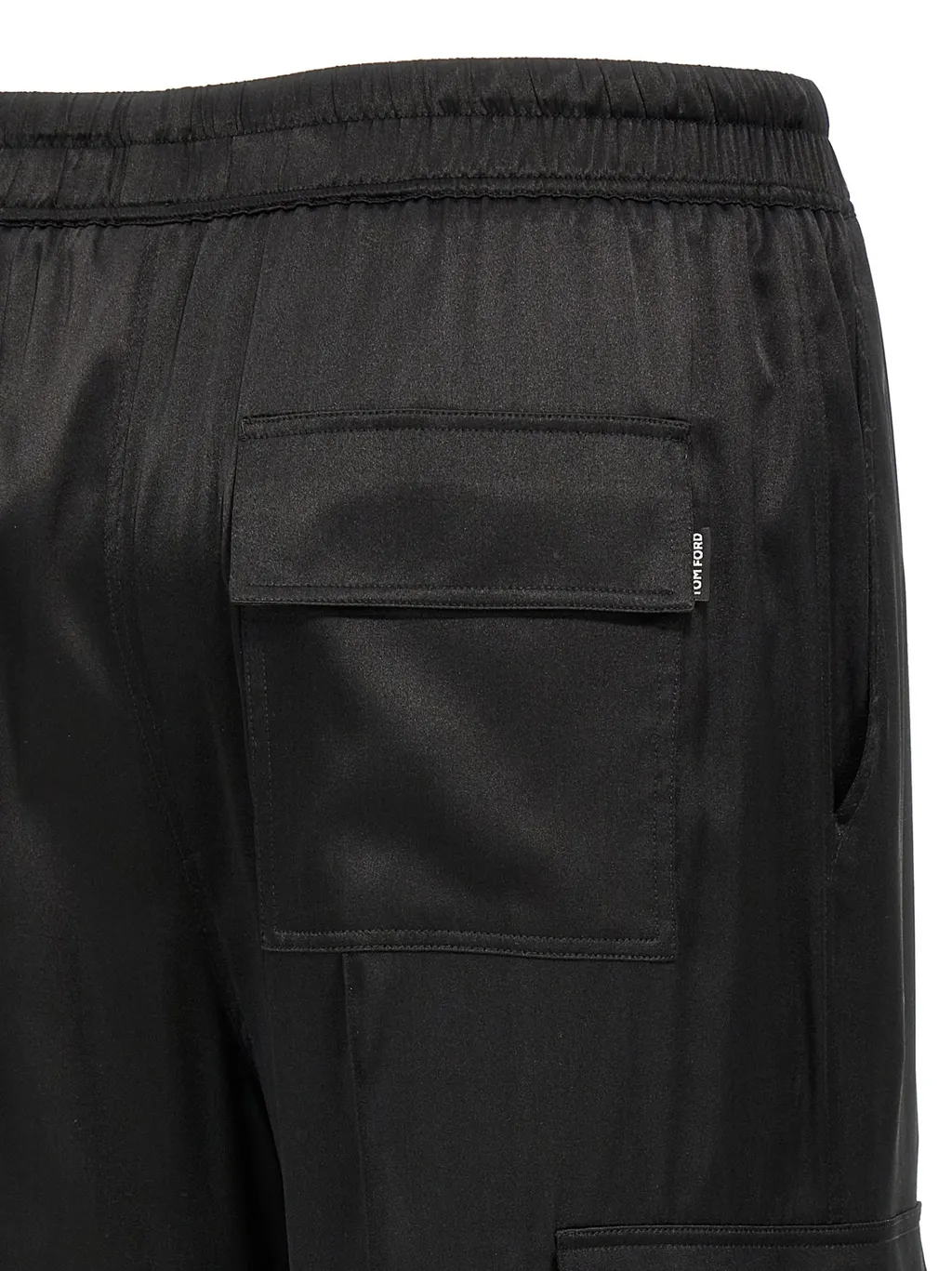 Tom Ford Satin Drawstring Cargo Pants
