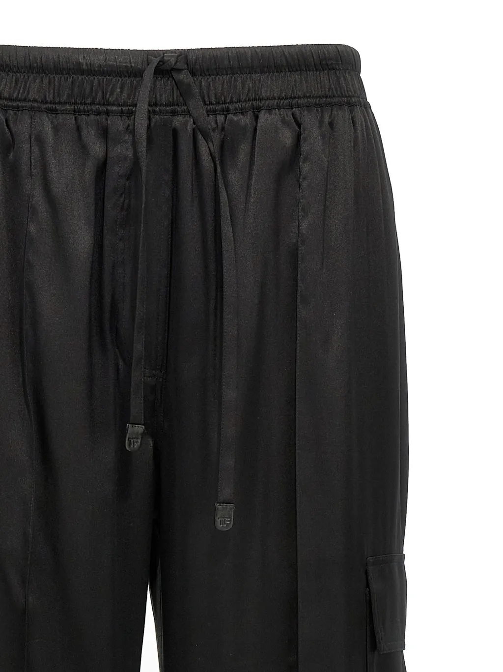 Tom Ford Satin Drawstring Cargo Pants
