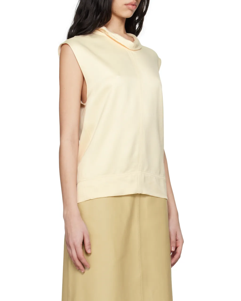 Totme High Neck Sleeveless Top