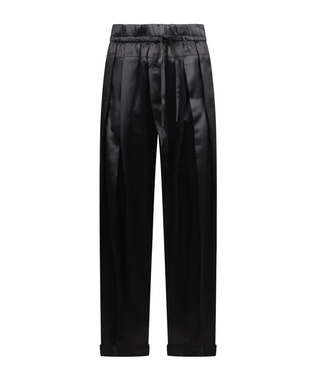 Satin Palazzo Pants