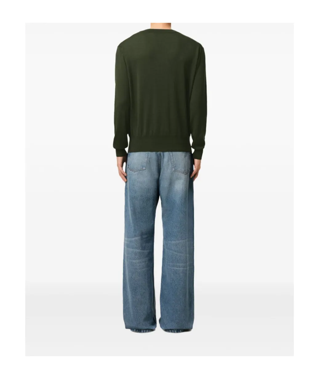 Wool V-Neck Sweater