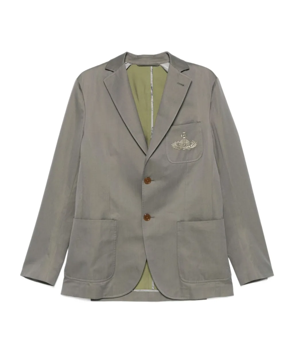 Long-Sleeved Suit Jacket