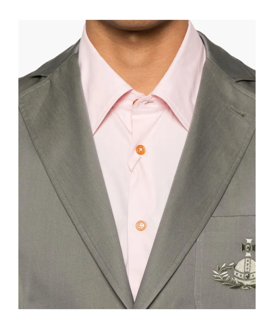 Long-Sleeved Suit Jacket