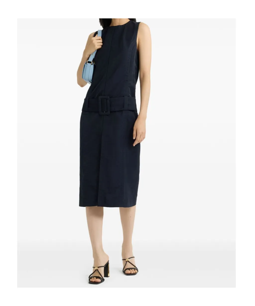 Belted Midi Dress