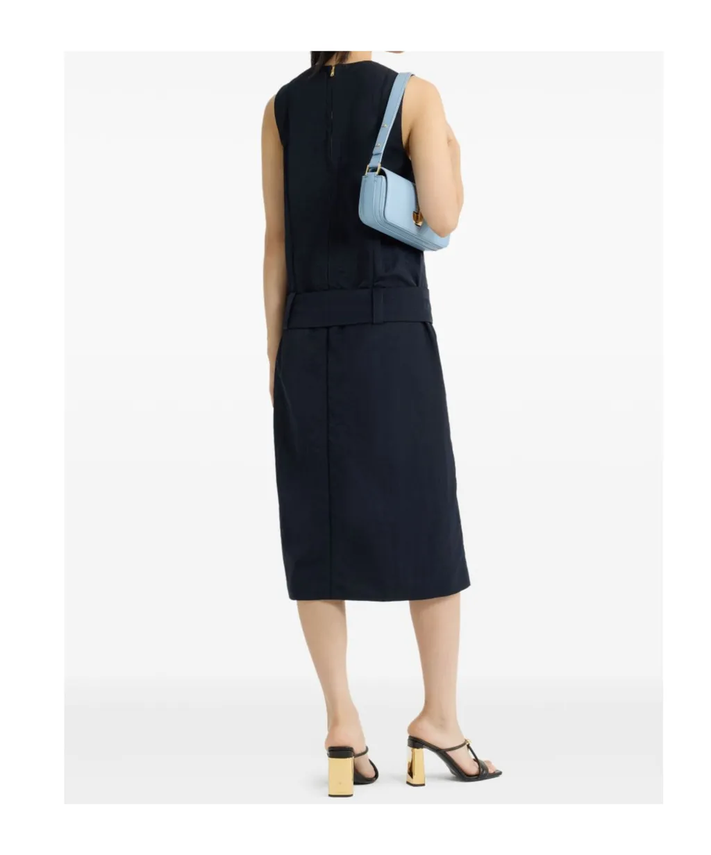 Belted Midi Dress
