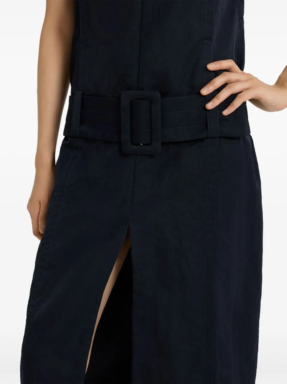 Belted Midi Dress