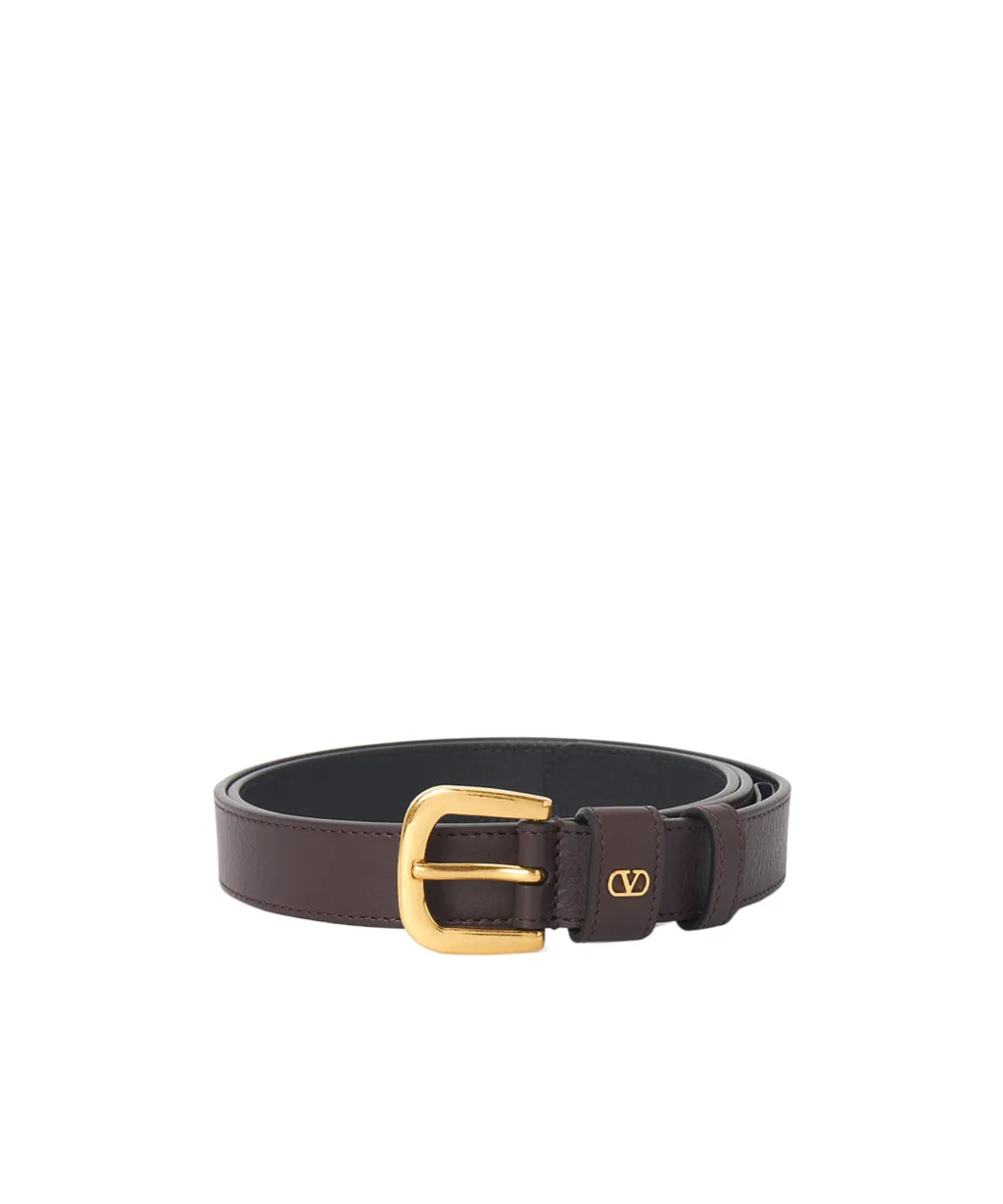V Logo Belt