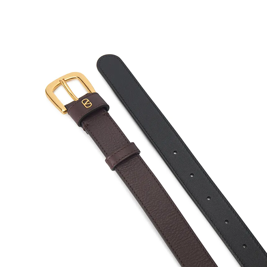 V Logo Belt