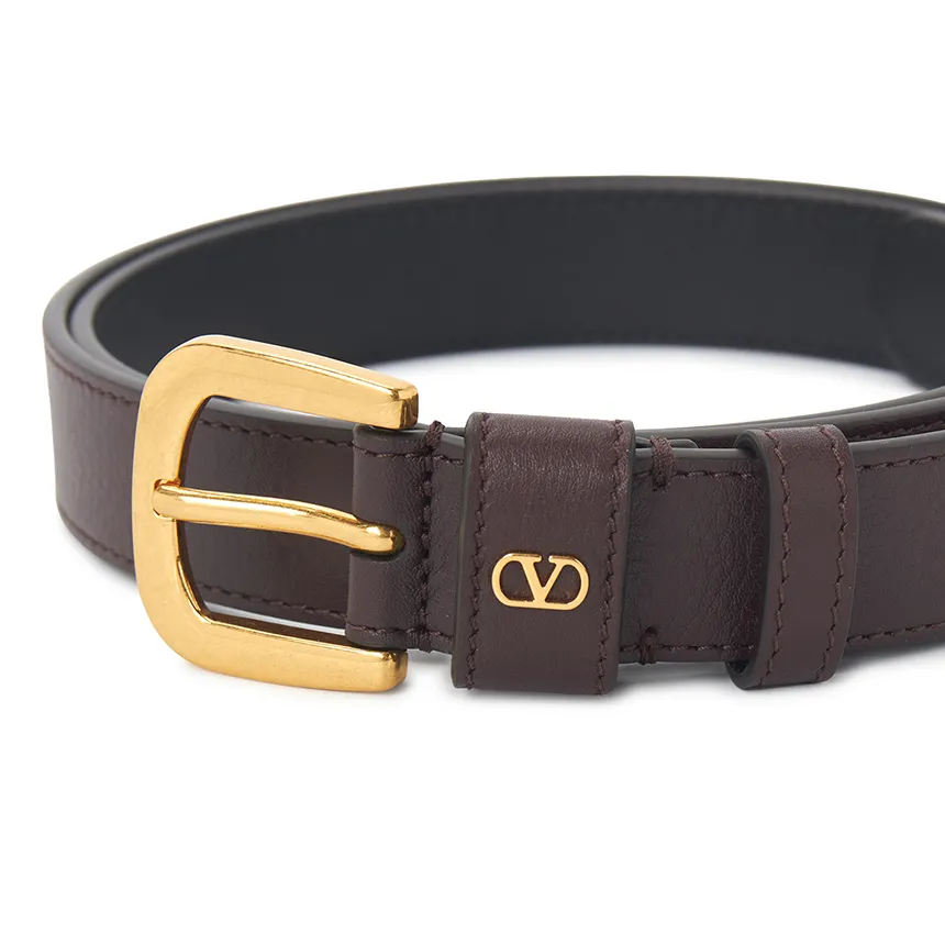 V Logo Belt