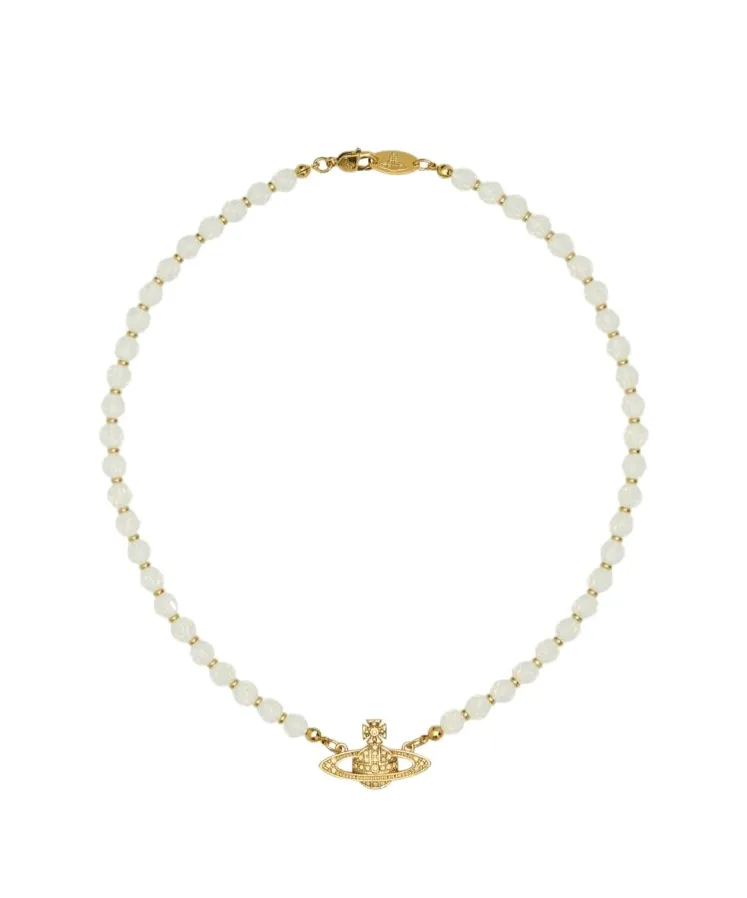 Vivienne Westwood Messaline Orb Plaque Choker