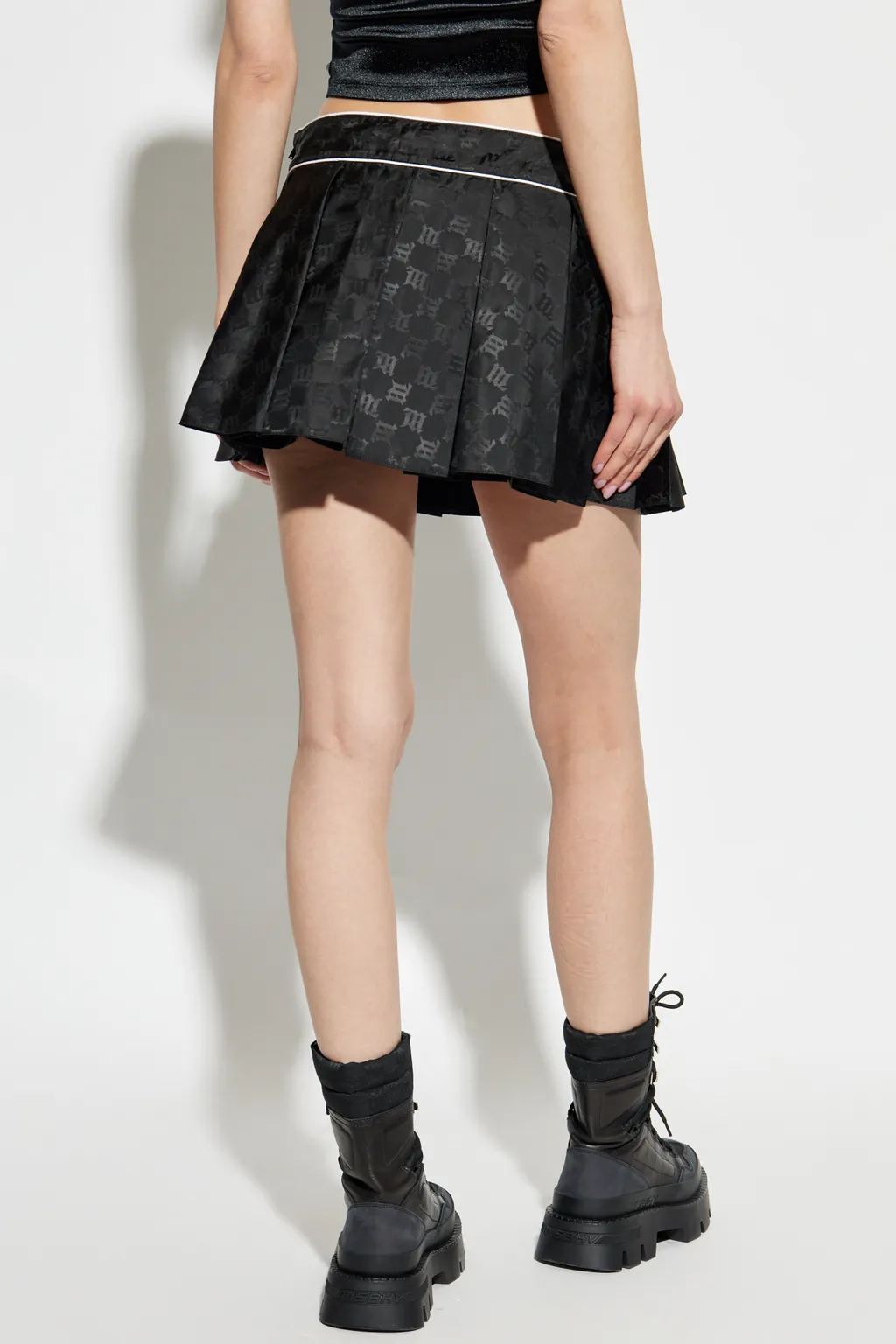Misbhv Monogram Mini Skirt