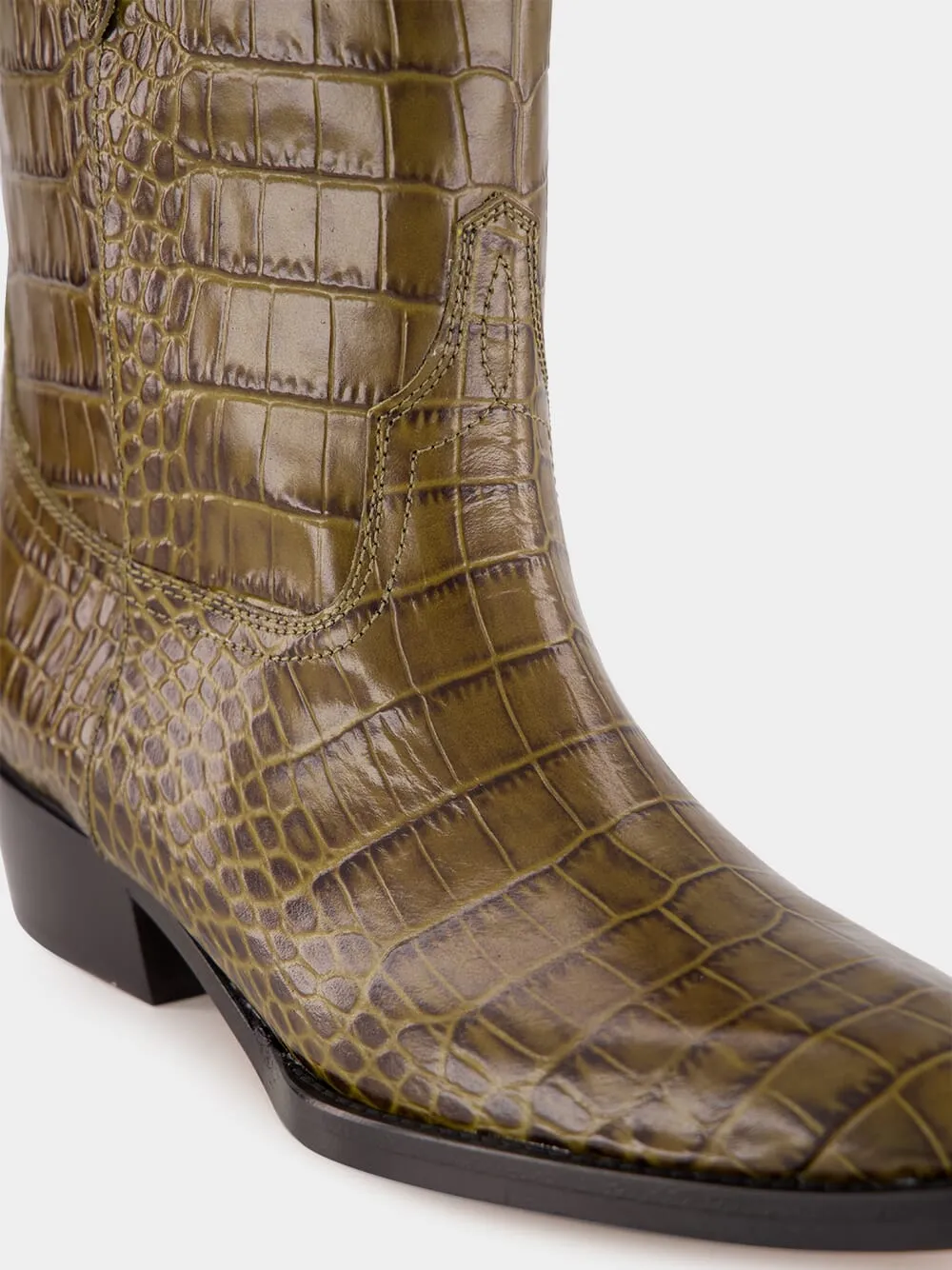 Paris Texas Hilda Embossed Boots