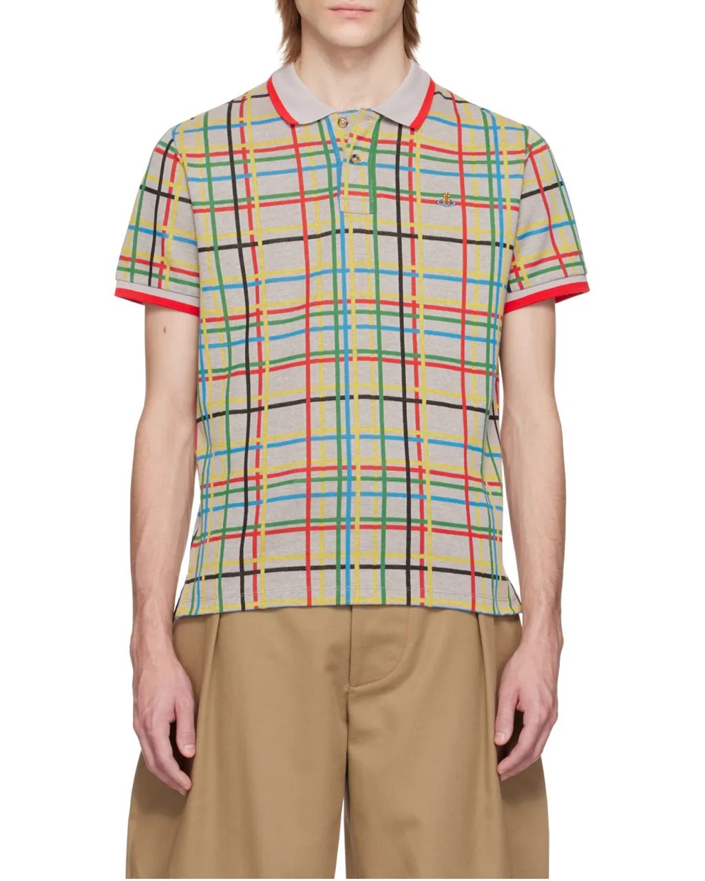 Vivienne Westwood Classic Knitted Polo Shirt