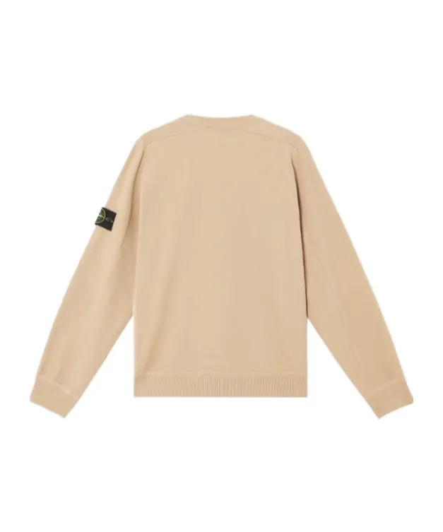Stone Island Logo Patch Crewneck Sweatshirt