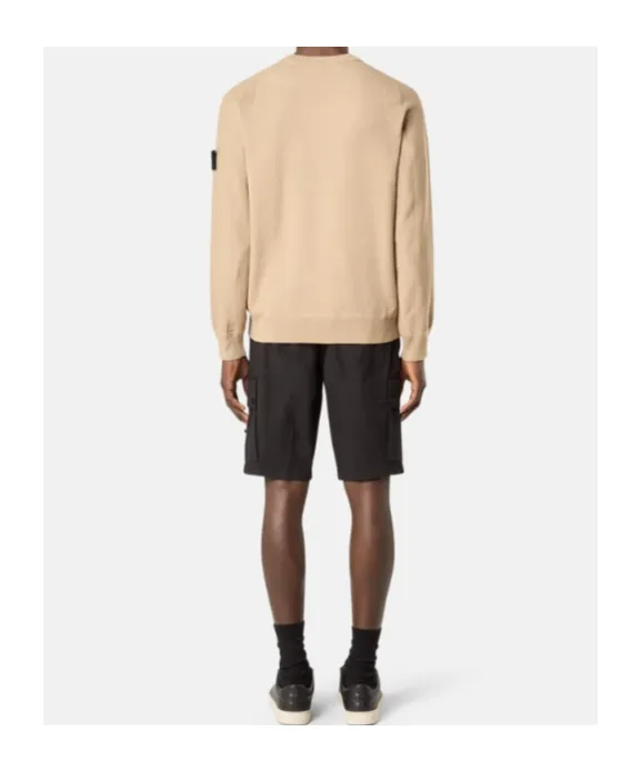 Stone Island Logo Patch Crewneck Sweatshirt