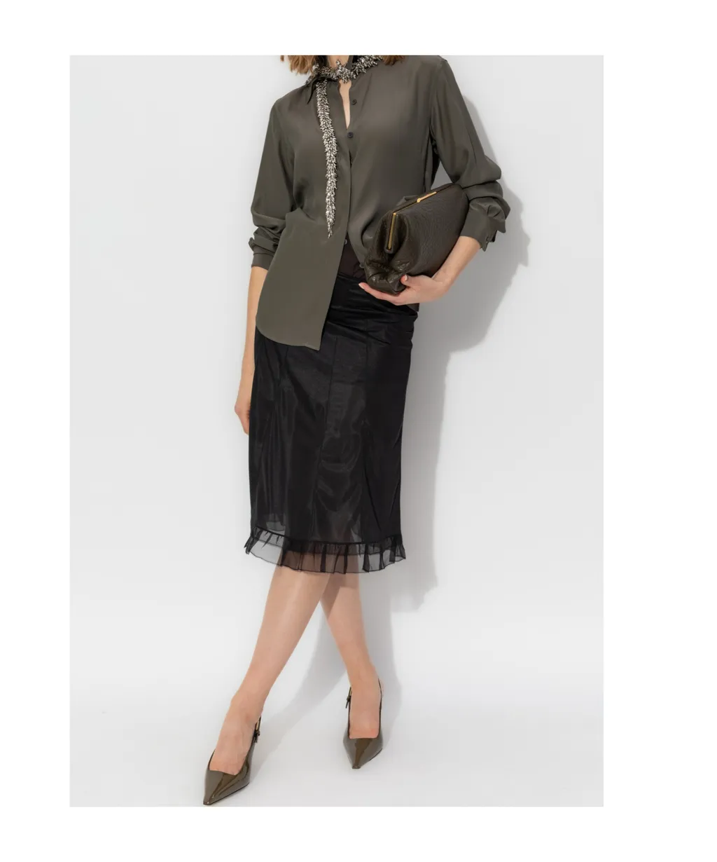 Dries Van Noten Chowy Long Sleeved Shirt