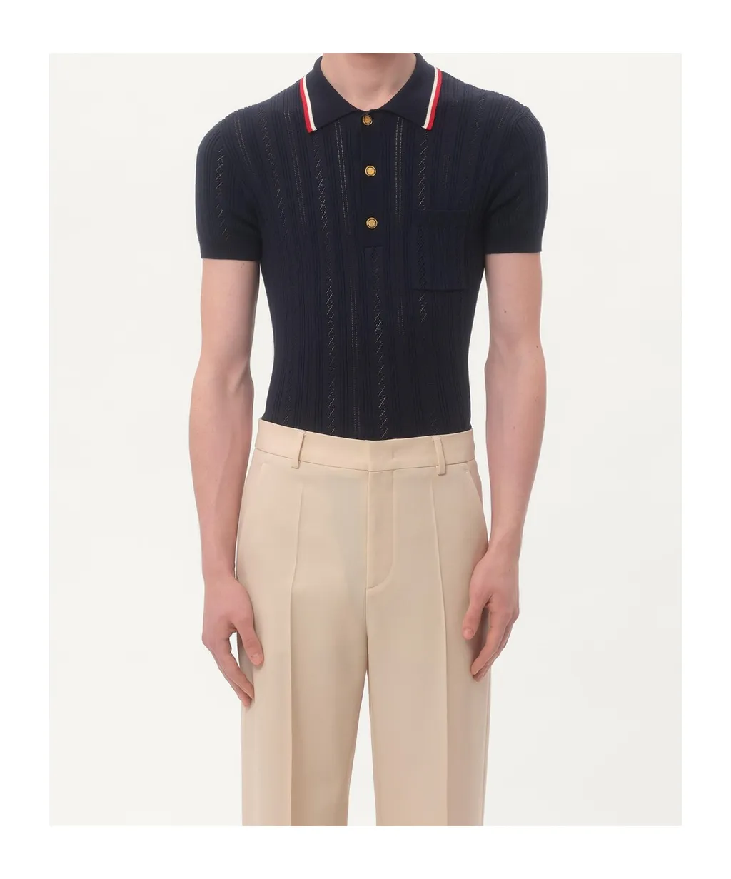 Valentino Knitted Polo Shirt