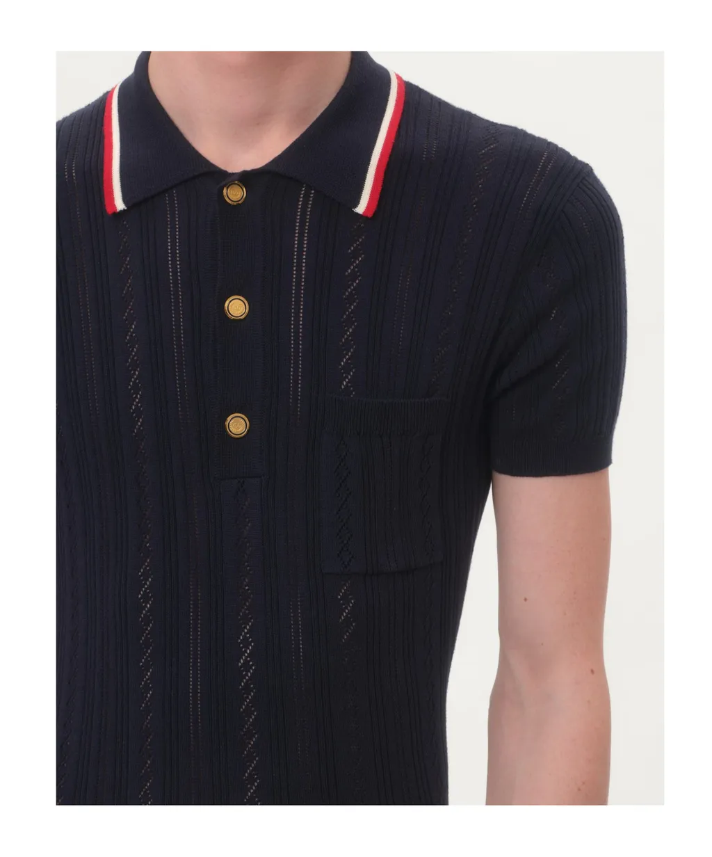 Valentino Knitted Polo Shirt