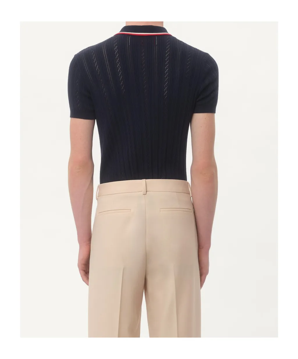 Valentino Knitted Polo Shirt