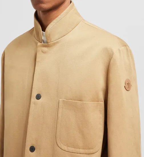 Jouere Cotton & Linen Shirt Jacket