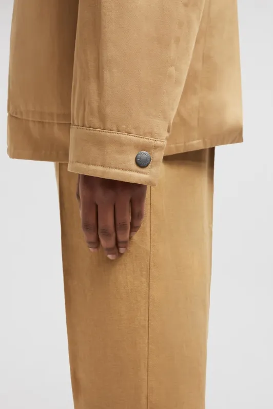Jouere Cotton & Linen Shirt Jacket