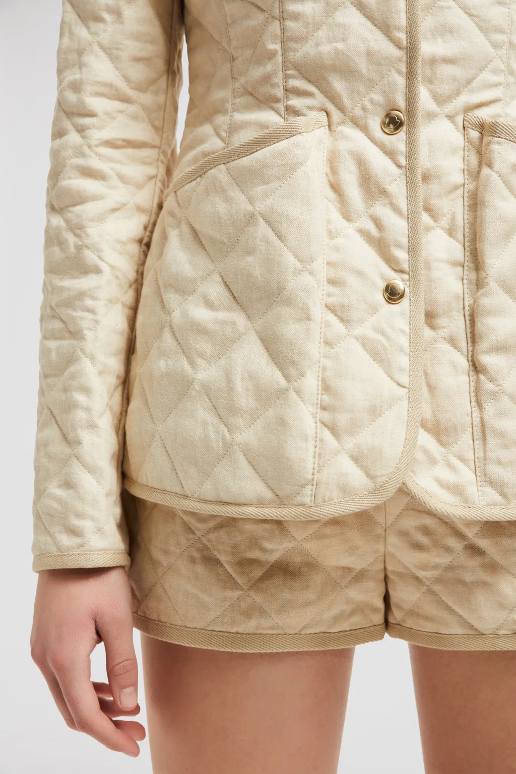 Moncler Logo Patch Padded Jacket