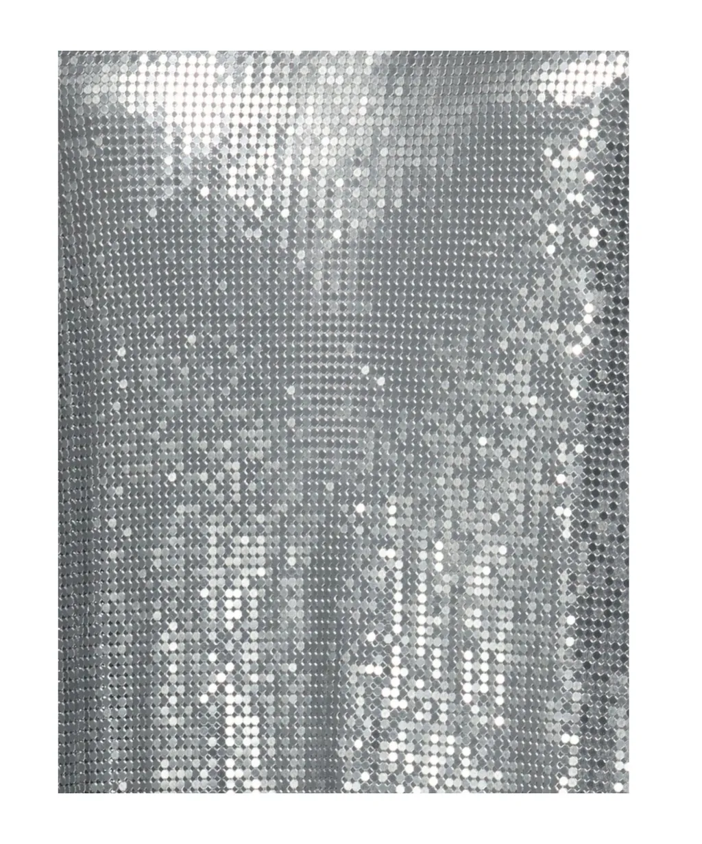 Paco Rabanne Mesh Metallic Tank Top