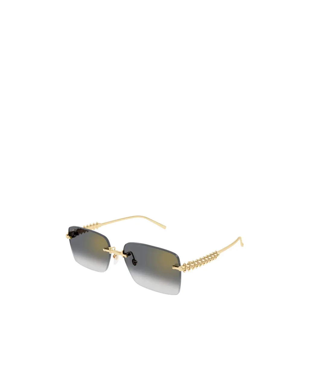 Cartier Rectangular Frame Sunglasses