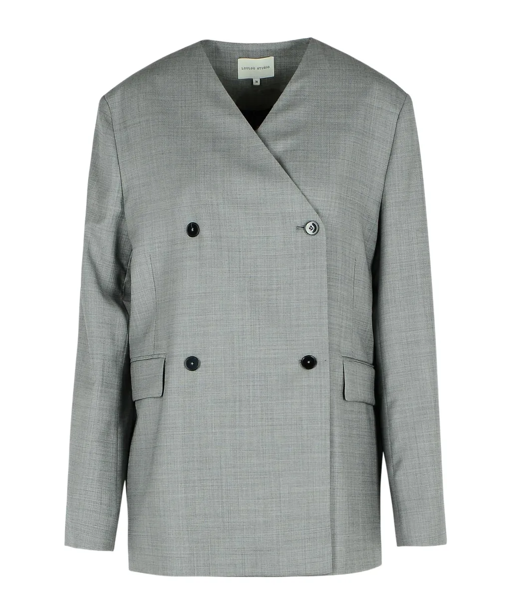 V-Neck Suit Jacket
