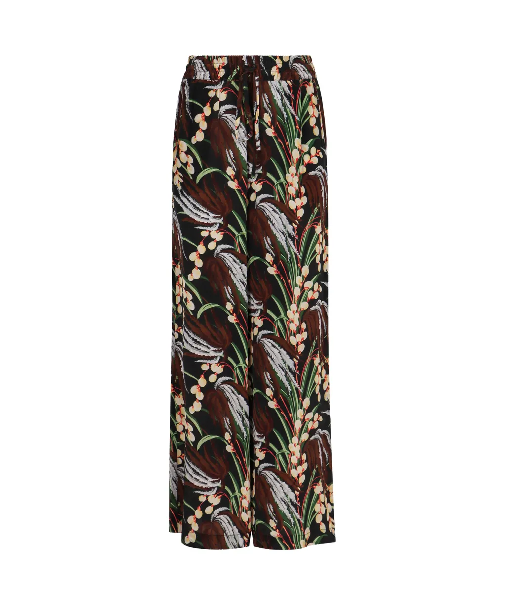 P.A.R.O.S.H. Printed High Waist Skirt