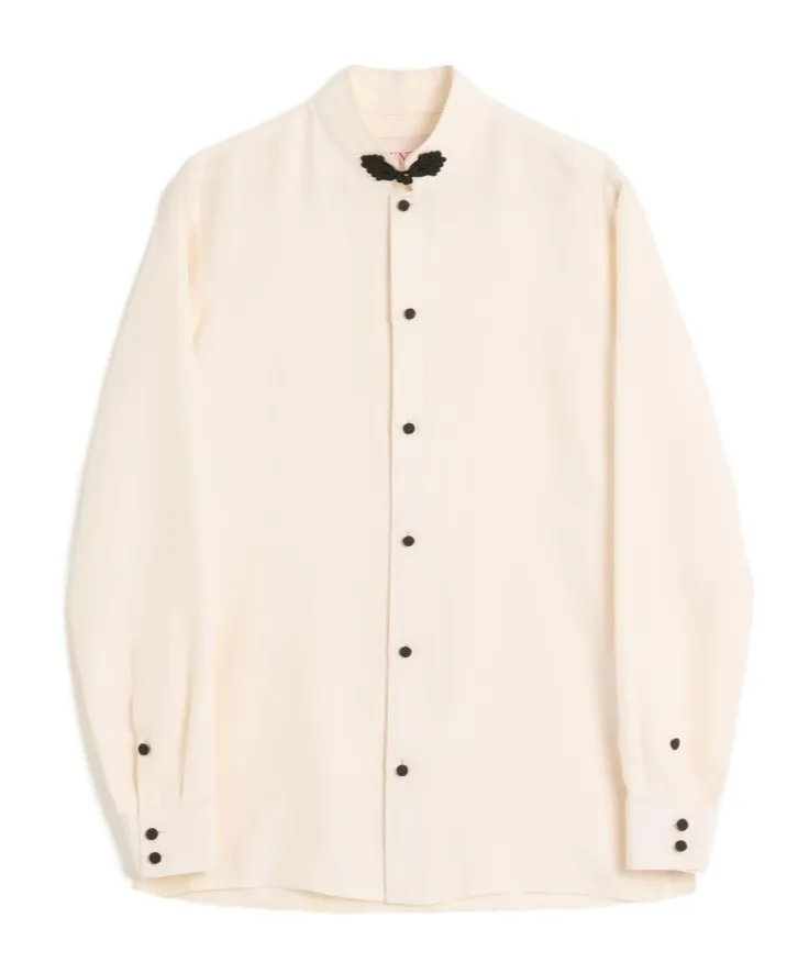 Valentino Button-Up Long-Sleeved Shirt