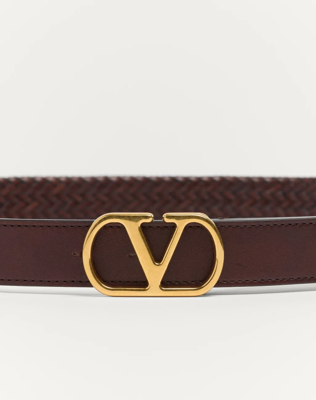 Valentino Vlogo Signature Buckled Belt