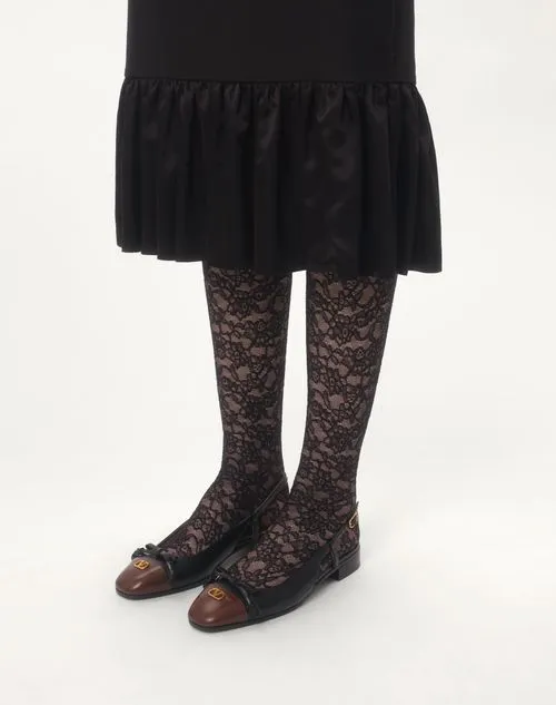 Valentino Valet Du Roi Bow Detailed Ballet Flats