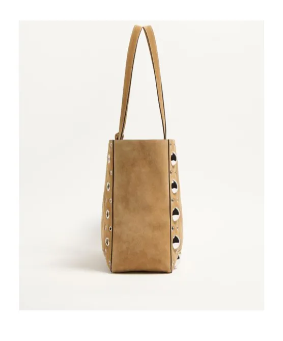 Valentino Vlogo Plaque Top Handle Bag